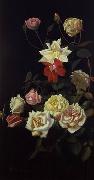 Still life floral, all kinds of reality flowers oil painting 32 unknow artist
